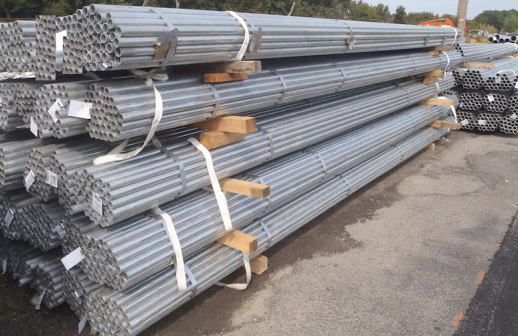 4 Inch Galvanized Pipe 20 ft